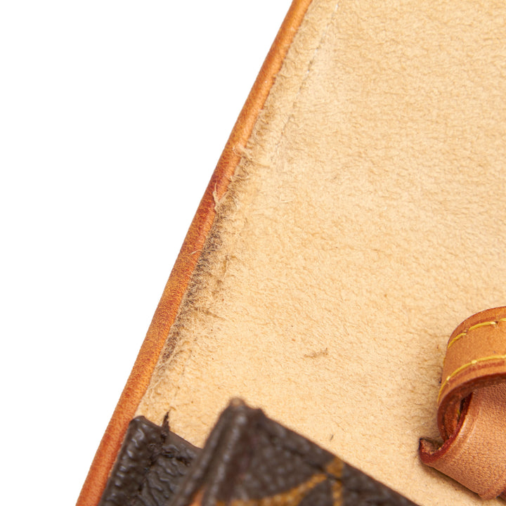 pochette twin pm monogram canvas bag