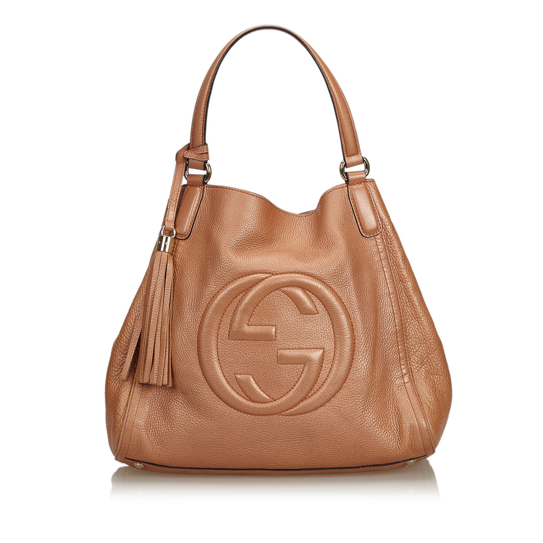 soho calf leather tassel bag