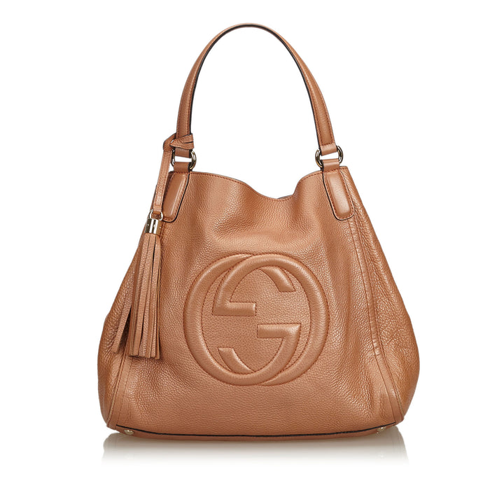 soho calf leather tassel bag
