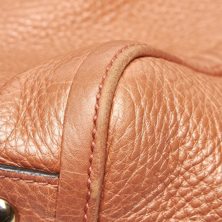 soho calf leather tassel bag