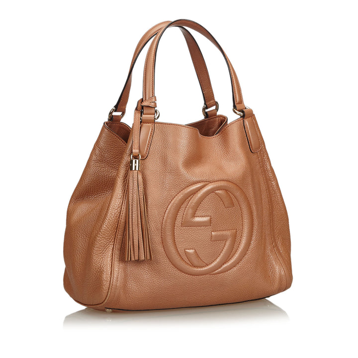 soho calf leather tassel bag