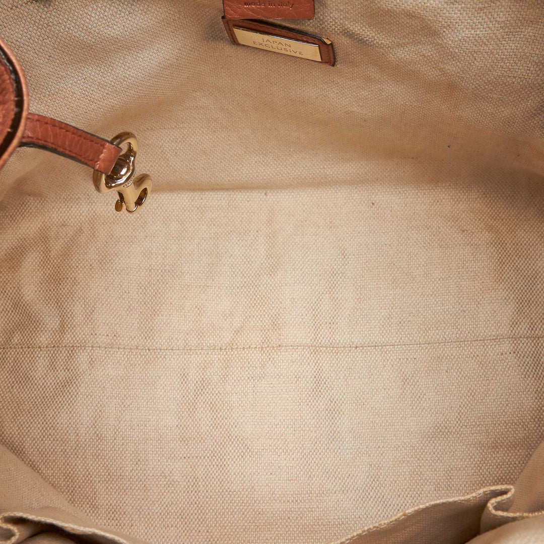 soho calf leather tassel bag