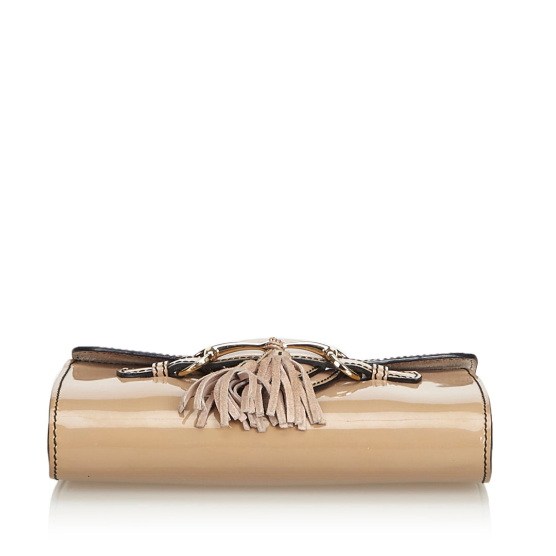 emily small patent leather bag