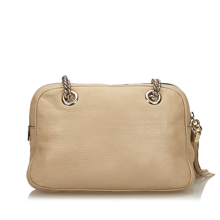 soho calfskin chain shoulder bag