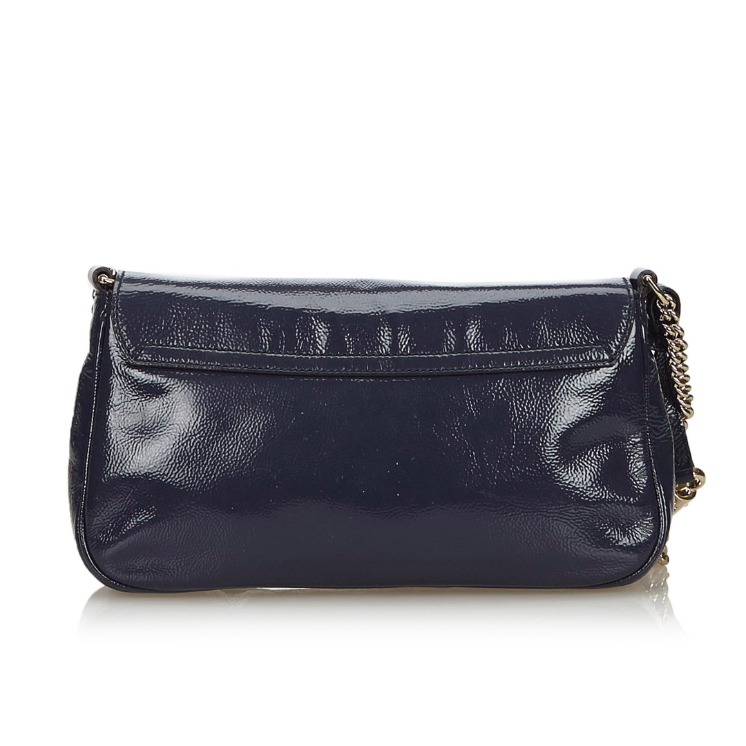 soho mini patent leather crossbody bag
