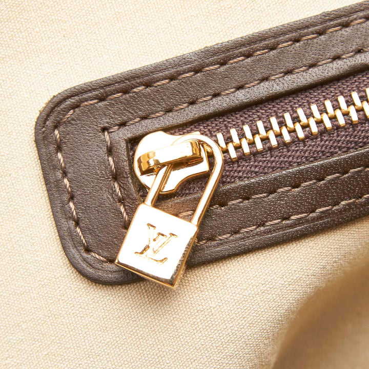 alma haut mini lin canvas handbag