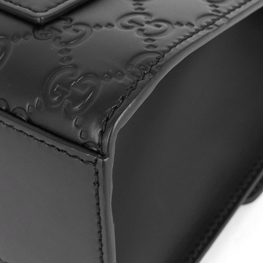 padlock medium guccissima leather bag