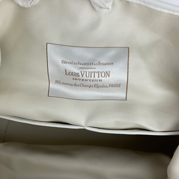Sabbia Besace Blanc Monogram Canvas Limited Edition Bag