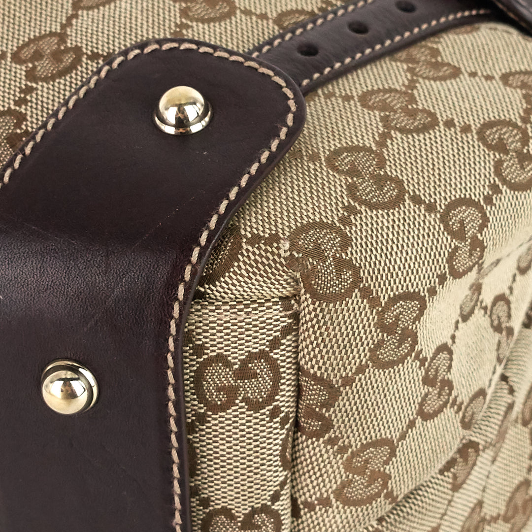 pelham medium gg canvas hobo bag