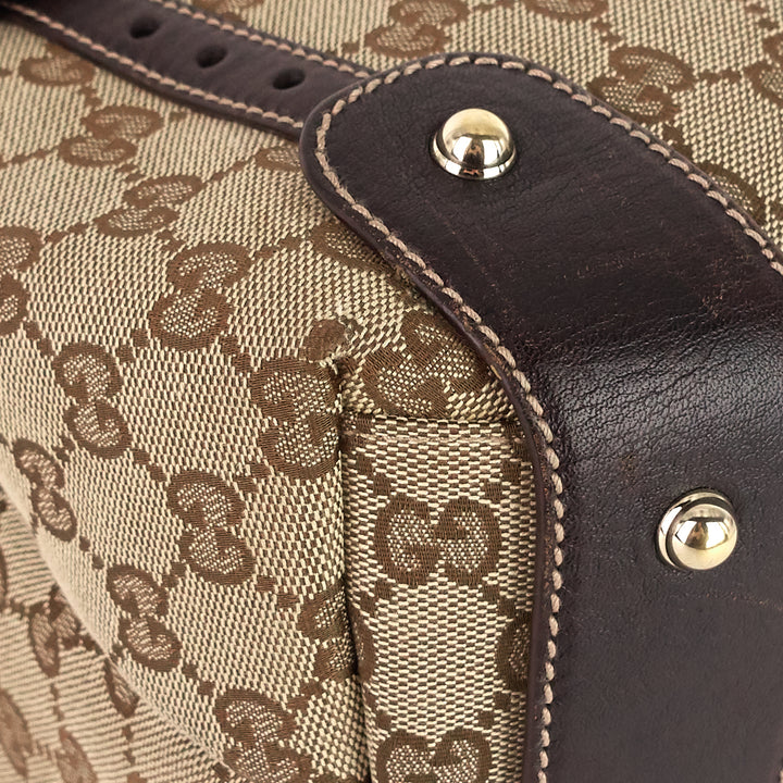 pelham medium gg canvas hobo bag