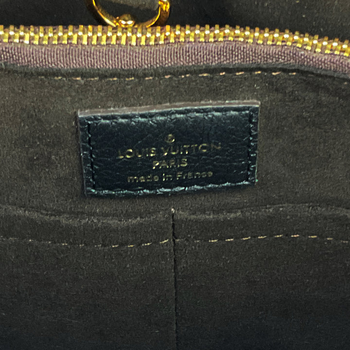 Kimono PM Monogram Canvas and Calfskin Leather Bag