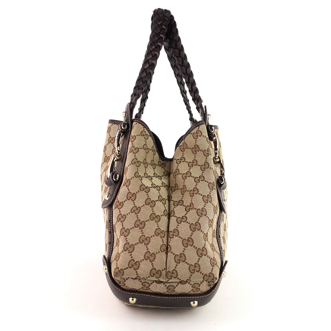 pelham medium gg canvas hobo bag