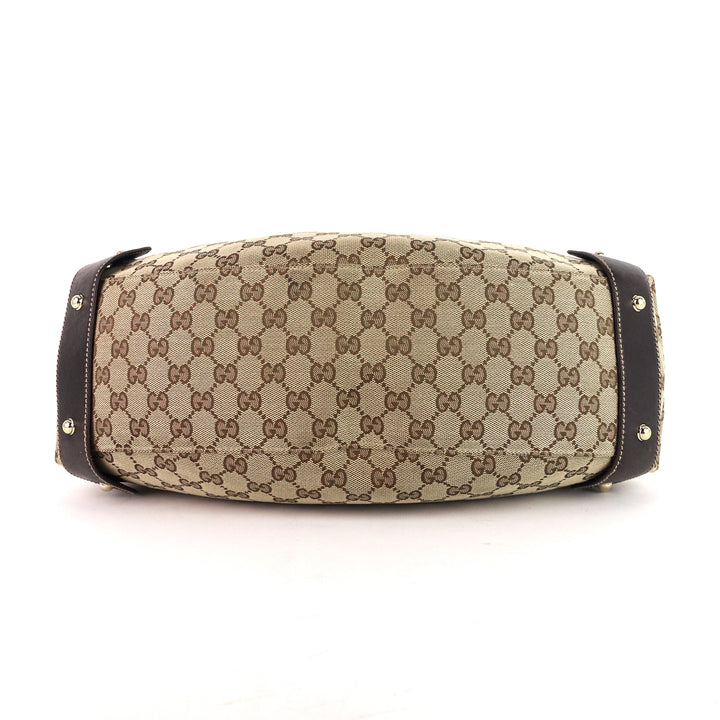 pelham medium gg canvas hobo bag