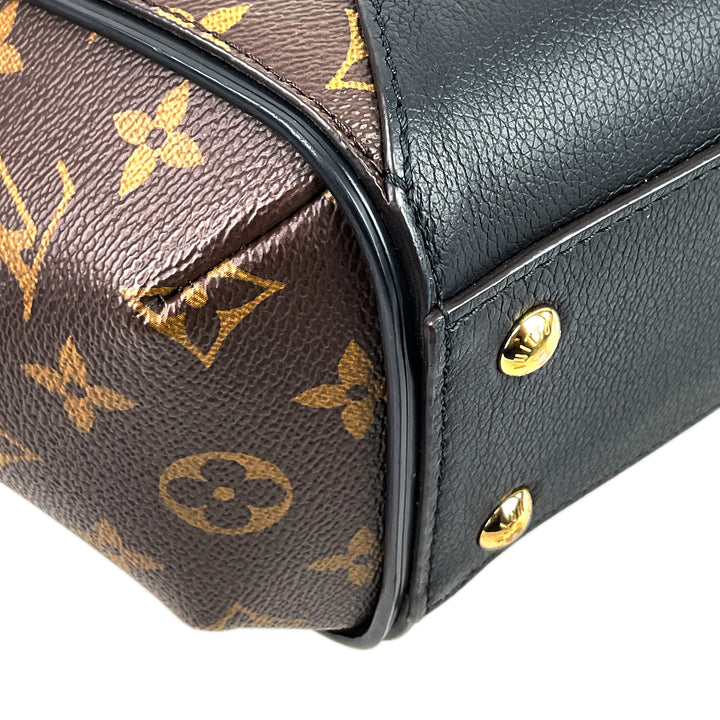 Kimono PM Monogram Canvas and Calfskin Leather Bag