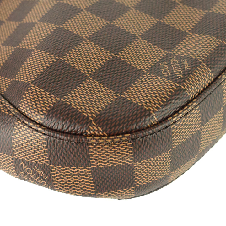 South Bank Besace Damier Ebene Canvas Bag