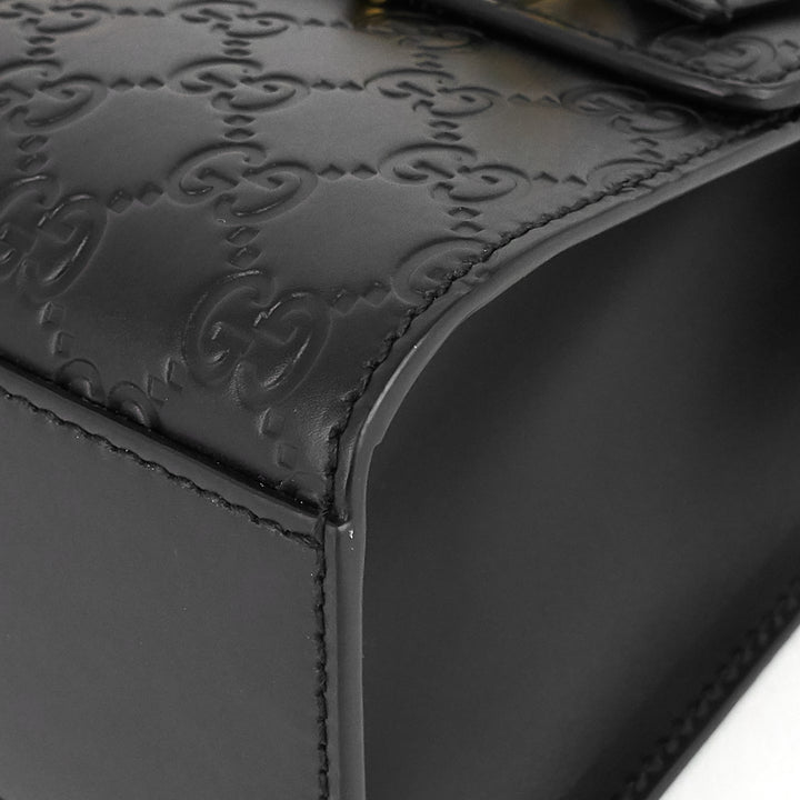 padlock medium guccissima leather bag