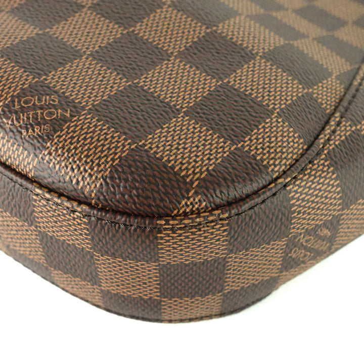South Bank Besace Damier Ebene Canvas Bag