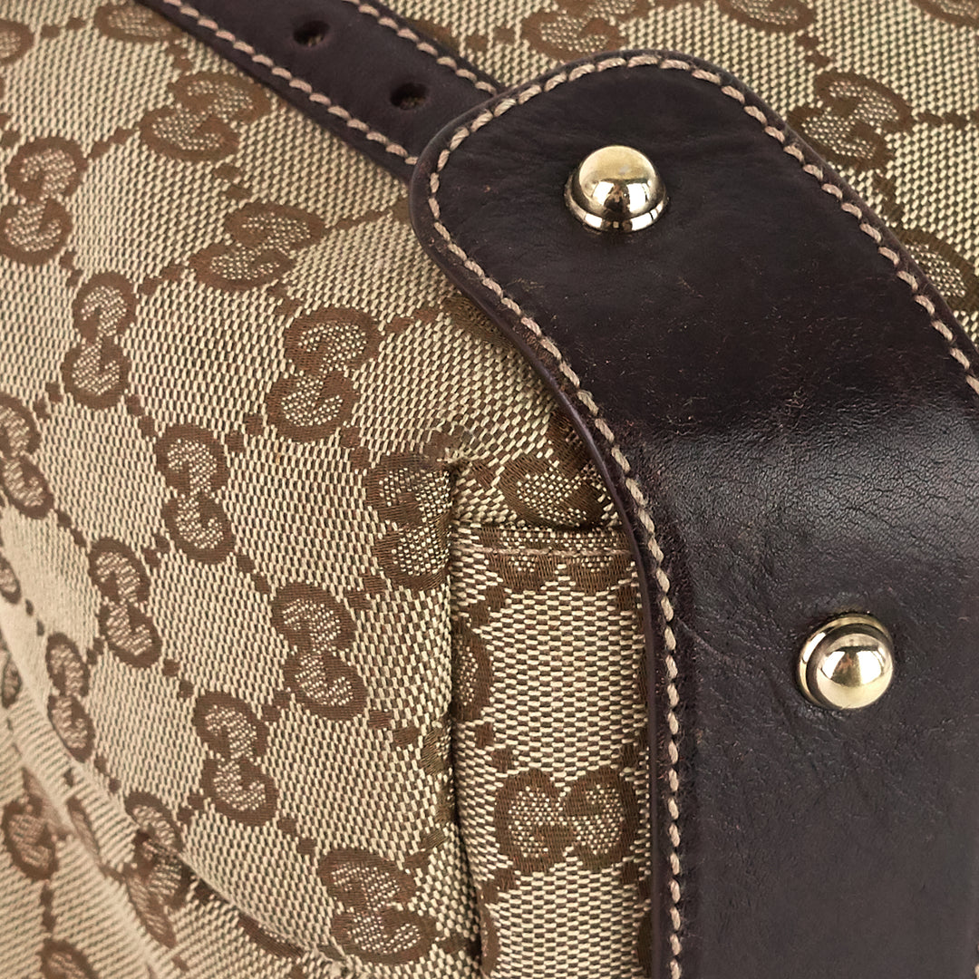 pelham medium gg canvas hobo bag