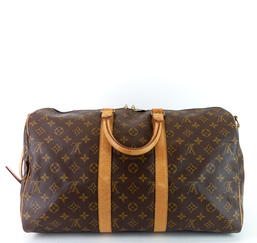 keepall 45 bandouliere monogram canvas bag