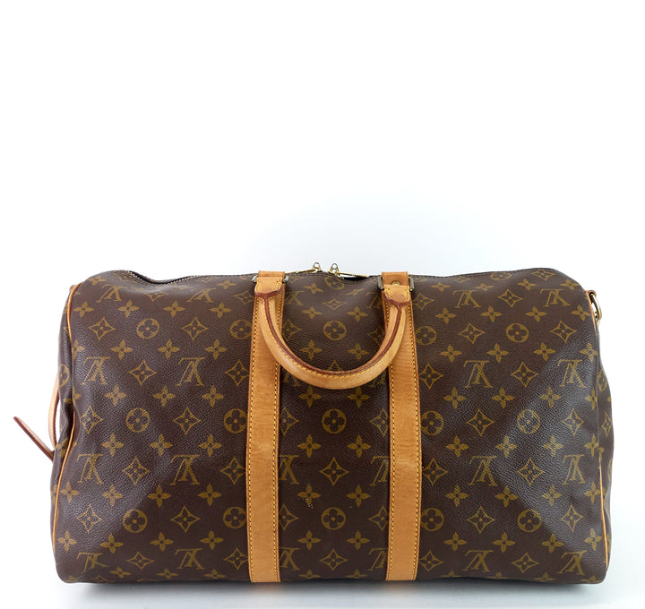 keepall 45 bandouliere monogram canvas bag