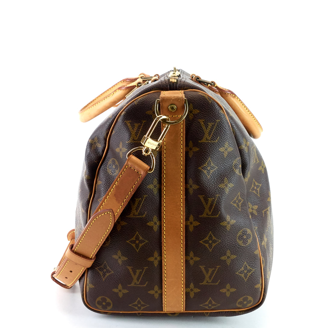 keepall 45 bandouliere monogram canvas bag