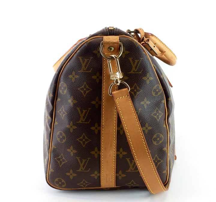 keepall 45 bandouliere monogram canvas bag