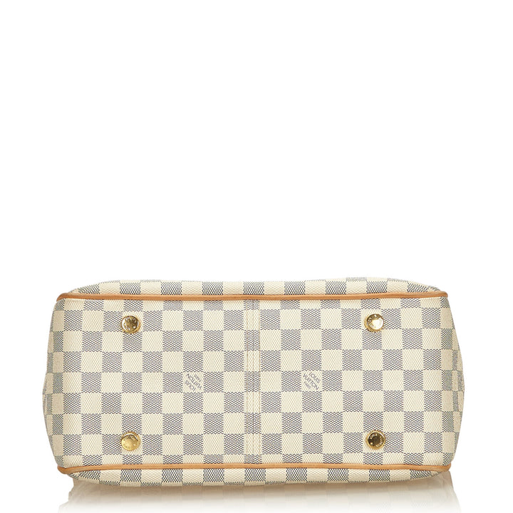 Figheri PM Damier Azur Canvas Bag