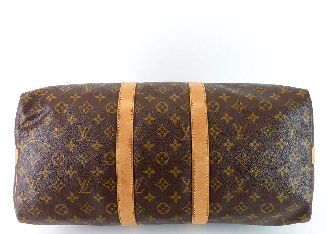 keepall 45 bandouliere monogram canvas bag