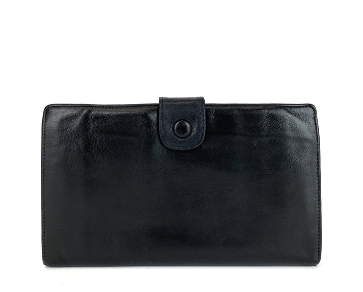 timeless cc lambskin leather wallet