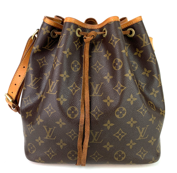 petit noe monogram canvas bag
