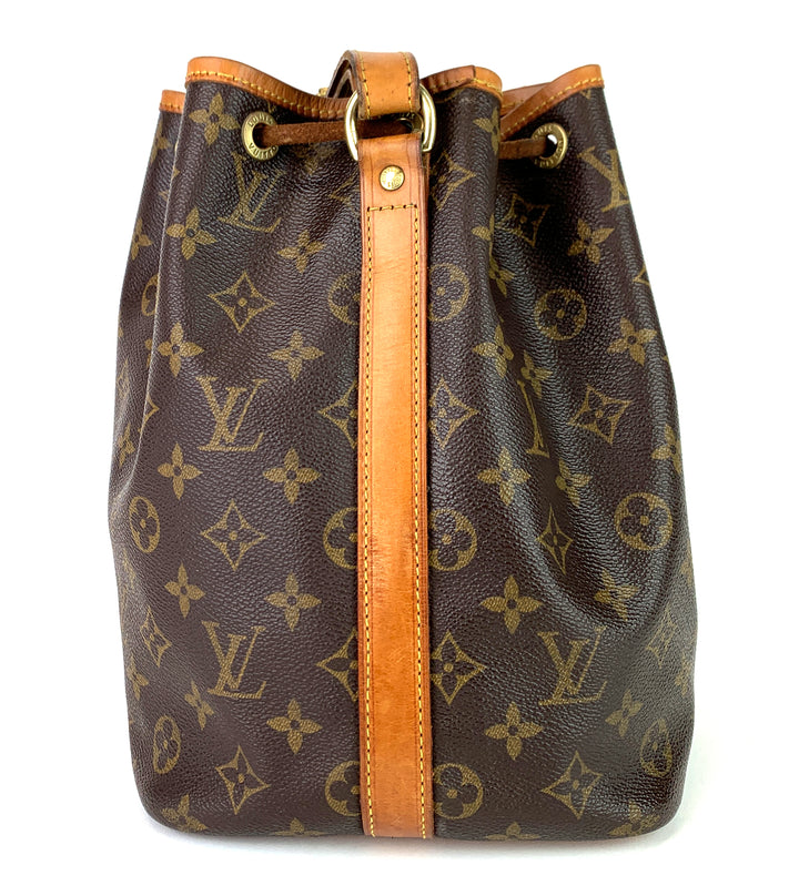 petit noe monogram canvas bag