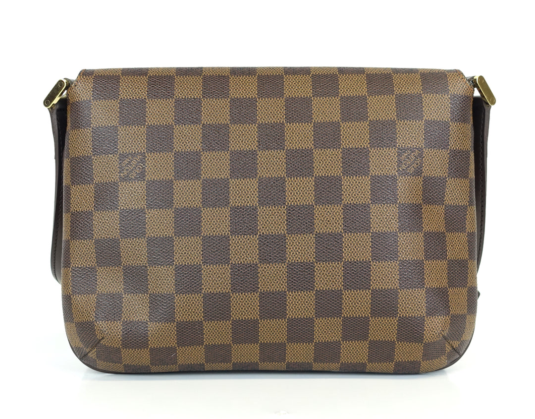musette tango damier ebene canvas bag
