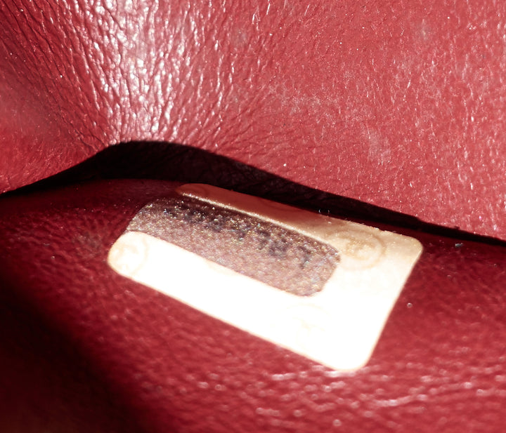 classic double flap medium lambskin leather bag