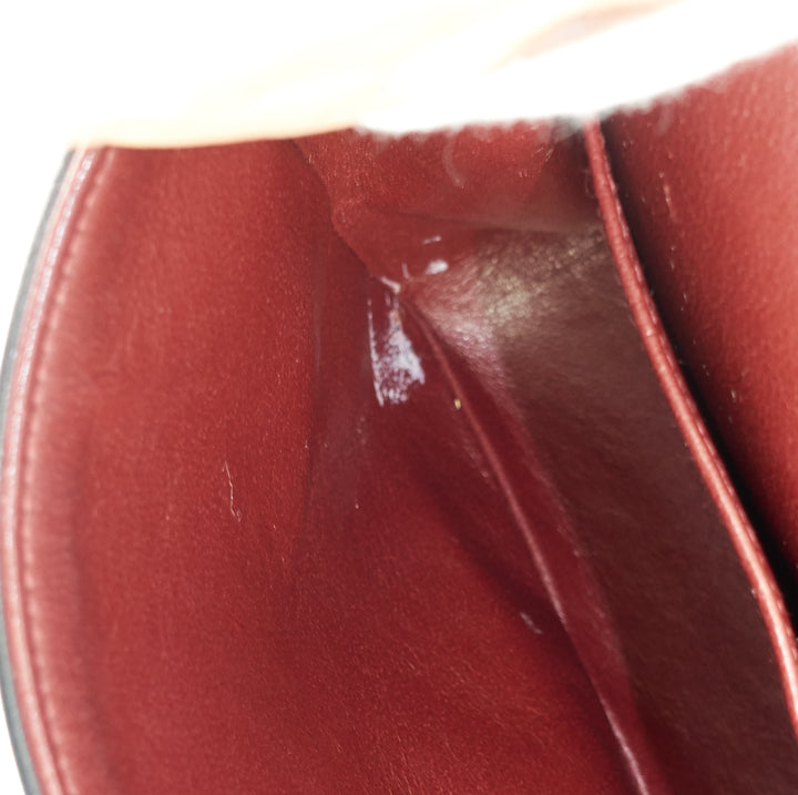 classic double flap medium lambskin leather bag