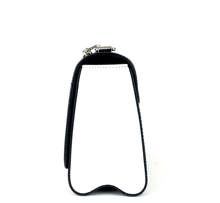 twist mm love lock charms black epi leather bag