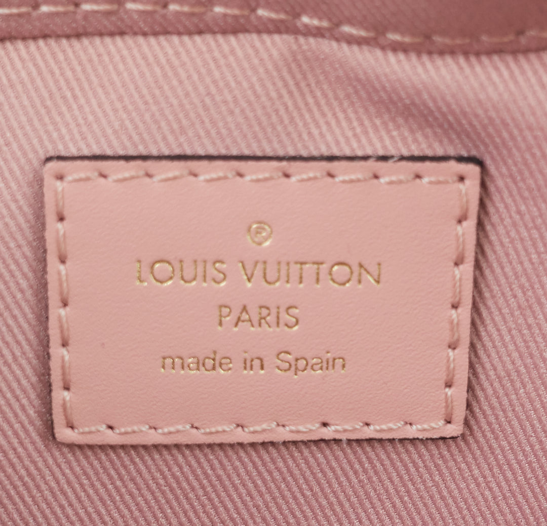 saintonge monogram canvas and calf leather bag