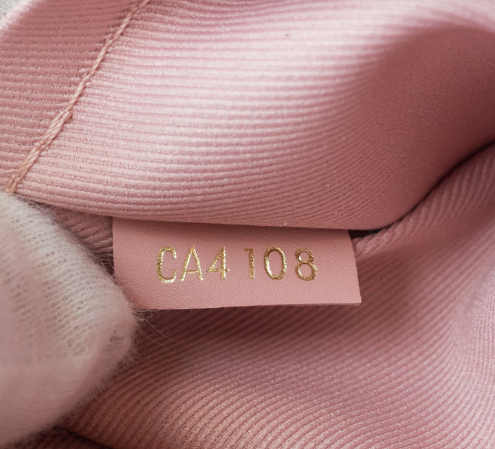 saintonge monogram canvas and calf leather bag