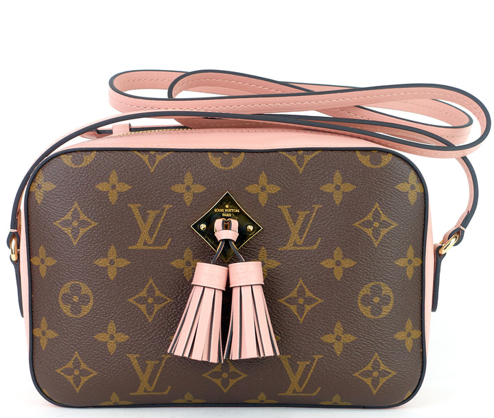 saintonge monogram canvas and calf leather bag