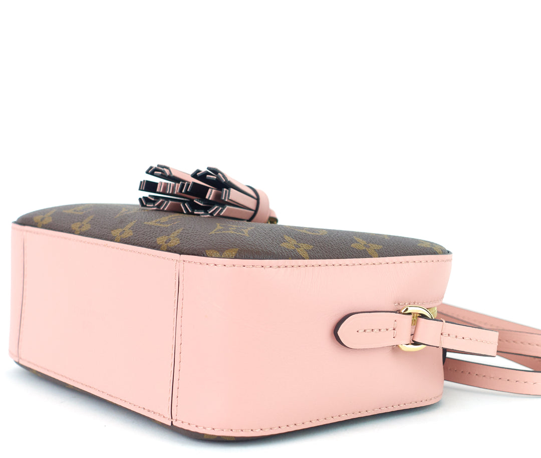 saintonge monogram canvas and calf leather bag