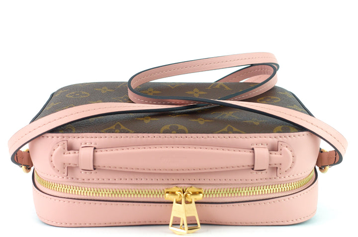 saintonge monogram canvas and calf leather bag
