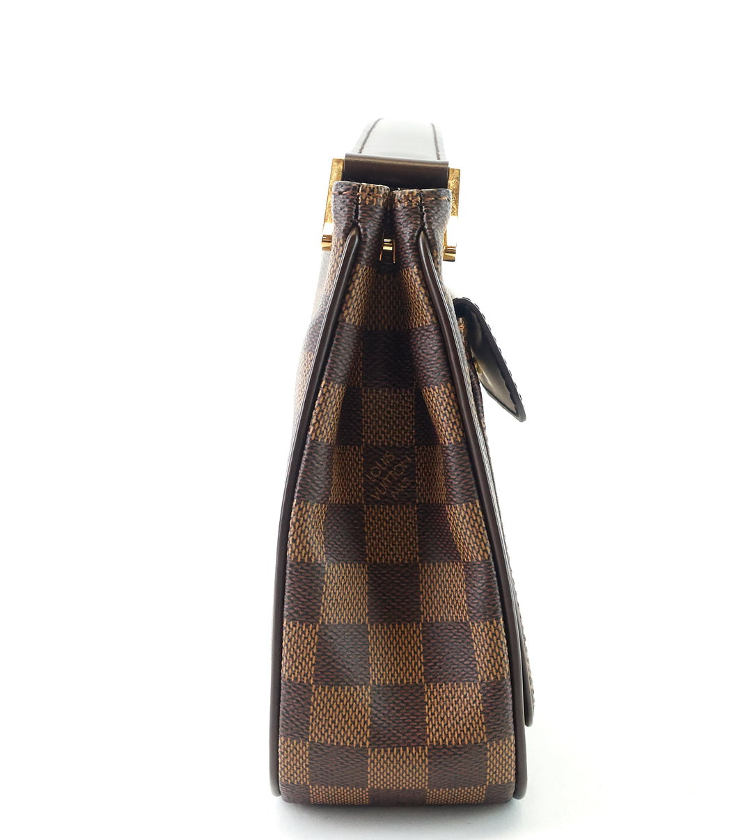 aubagne damier ebene canvas shoulder bag