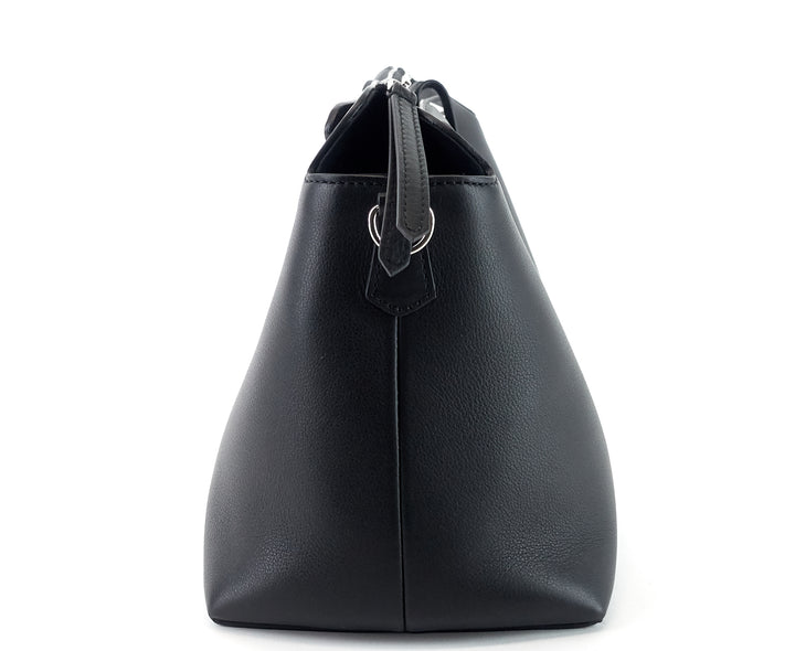 by the way large calf leather bag