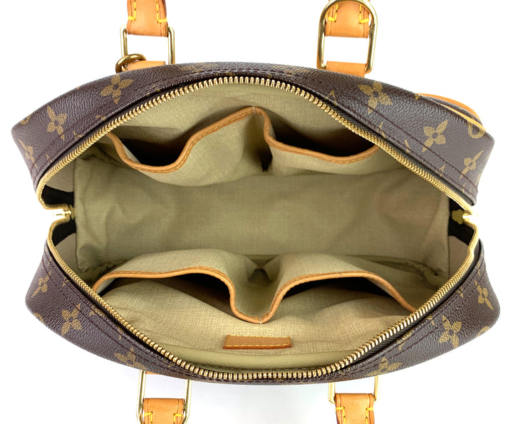 deauville monogram canvas handbag