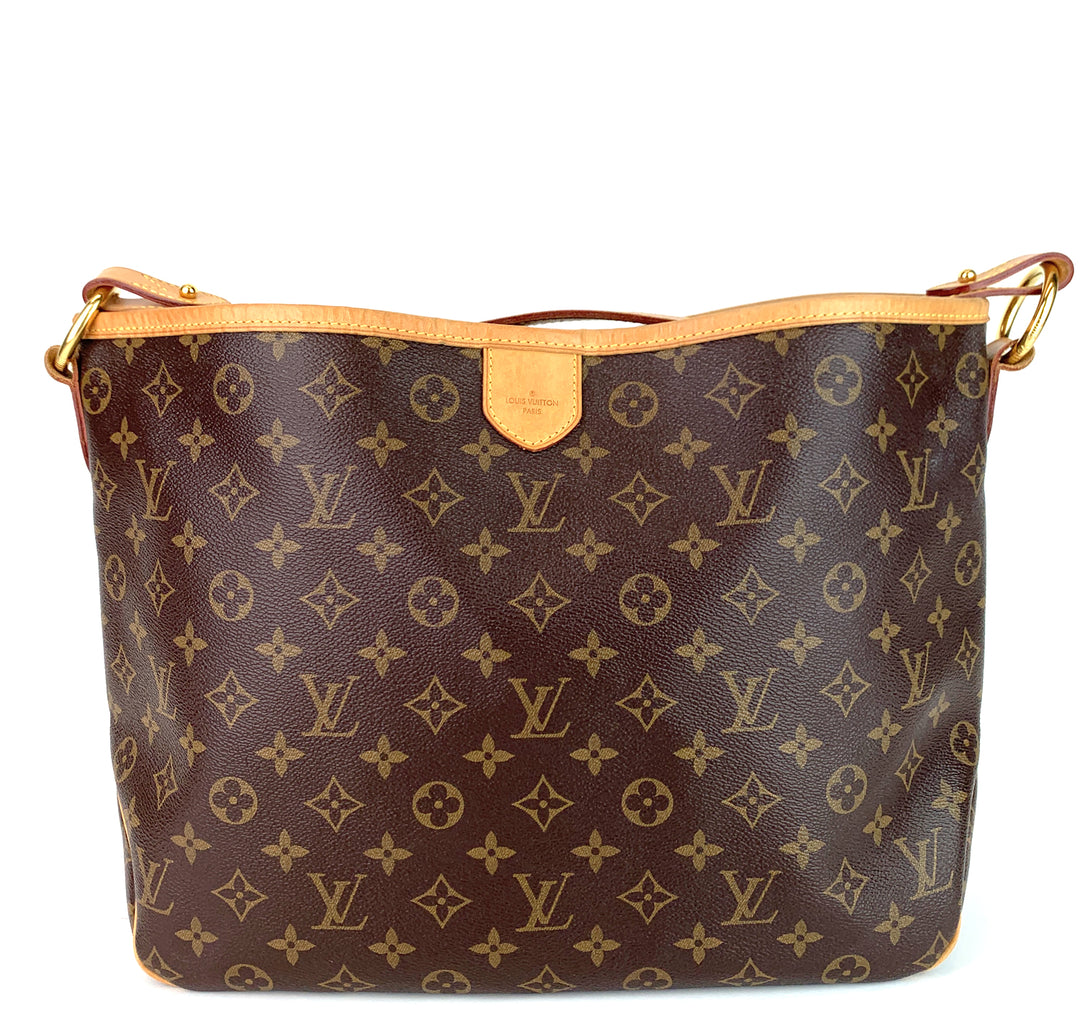 delightful pm monogram canvas bag