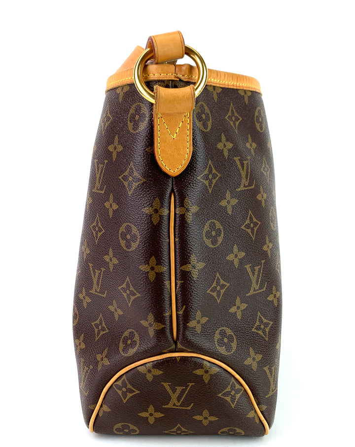 delightful pm monogram canvas bag