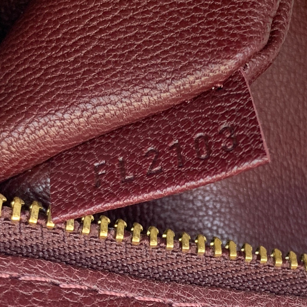 lockit mm monogram canvas handbag