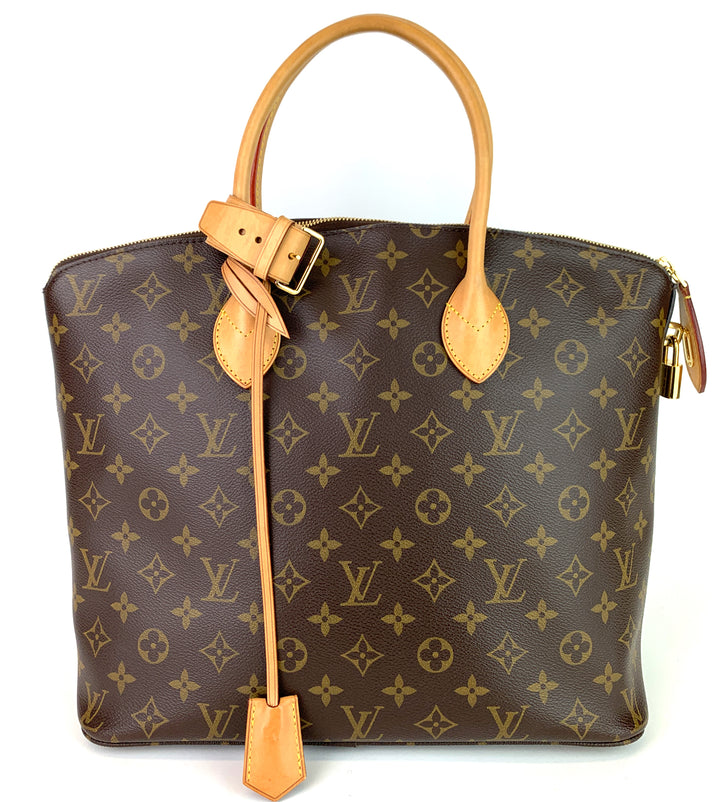 lockit mm monogram canvas handbag