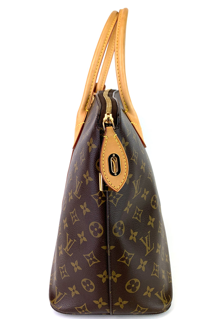 lockit mm monogram canvas handbag