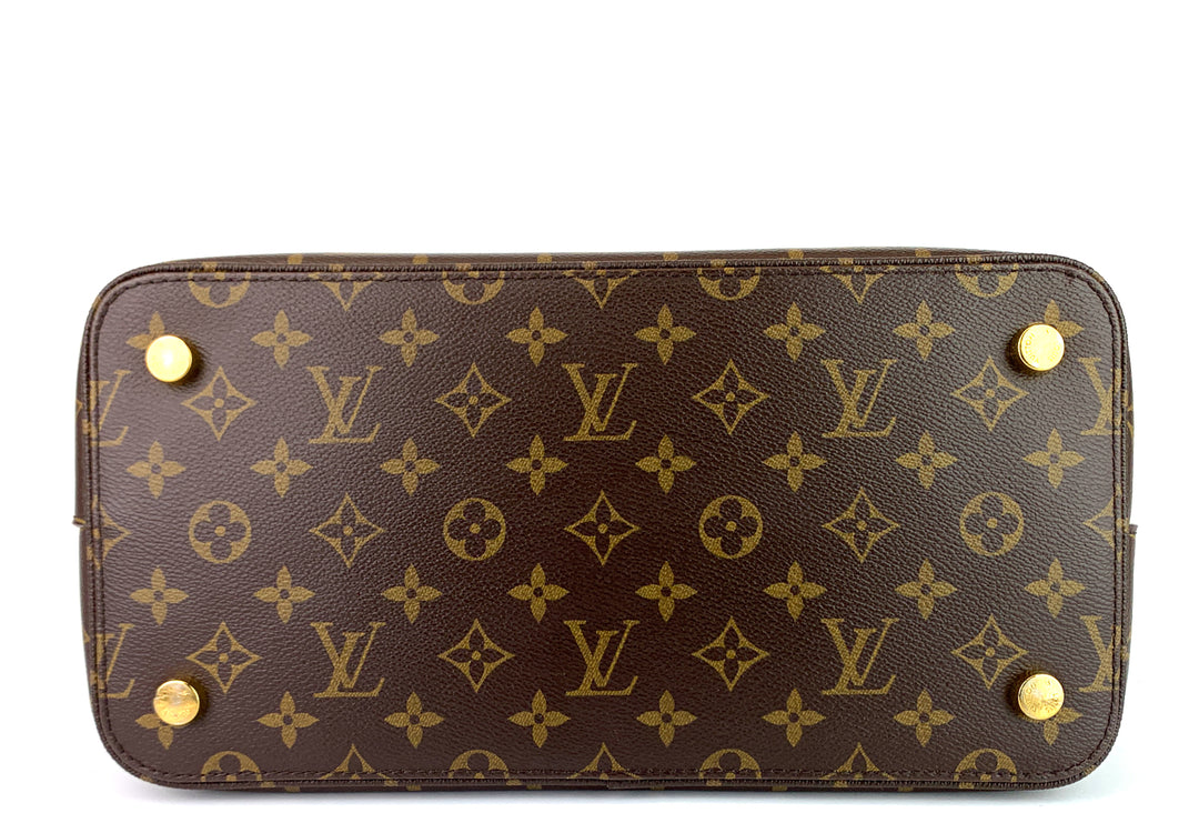lockit mm monogram canvas handbag