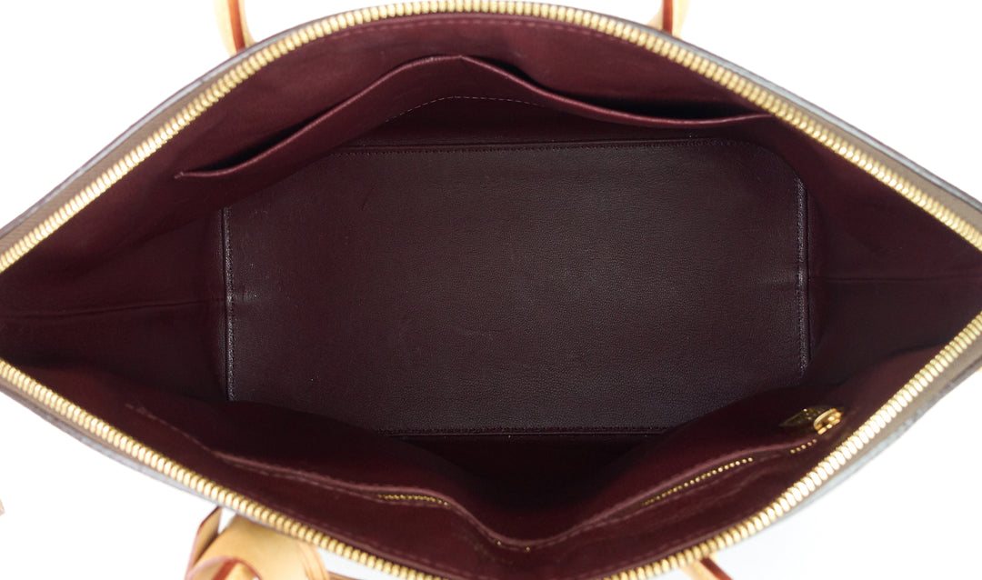 lockit mm monogram canvas handbag